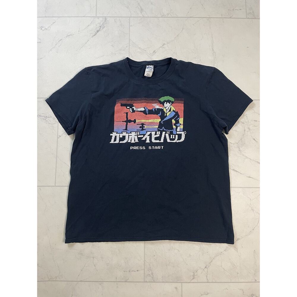 Vintage Cowboy Beepbop Knocking On Heavens Door Anime Graphic T Shirt XL Rare